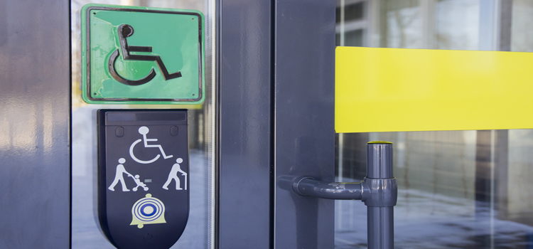 automatic handicap door opener in Tracy