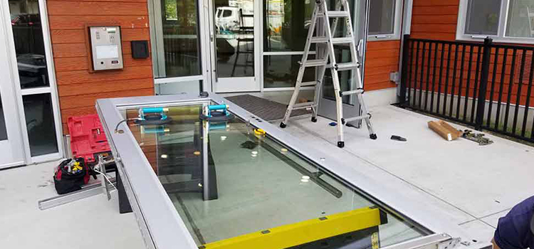 storefront door glass replacement Tracy
